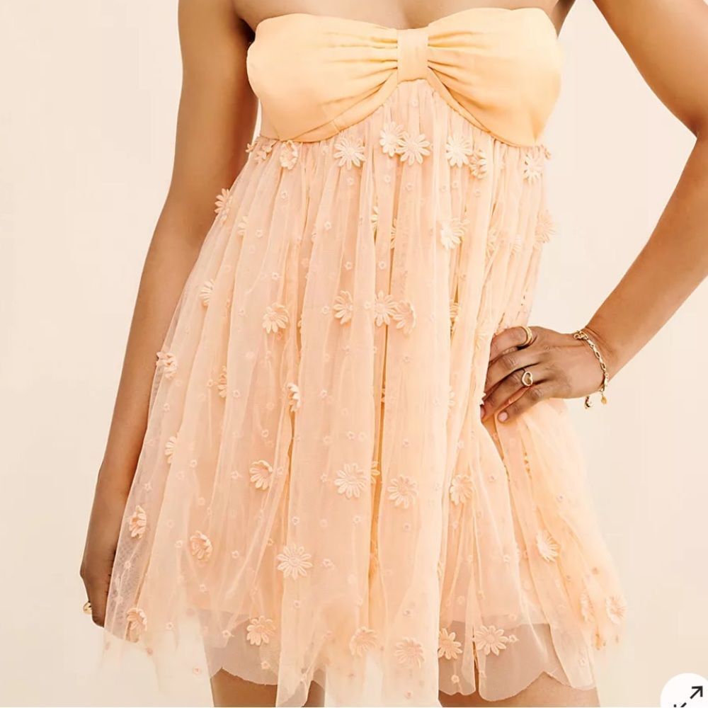 Free People Daisy Blues Mini Dress